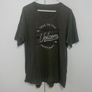GREEN VOLCOM GRAPHIC T-SHIRT
